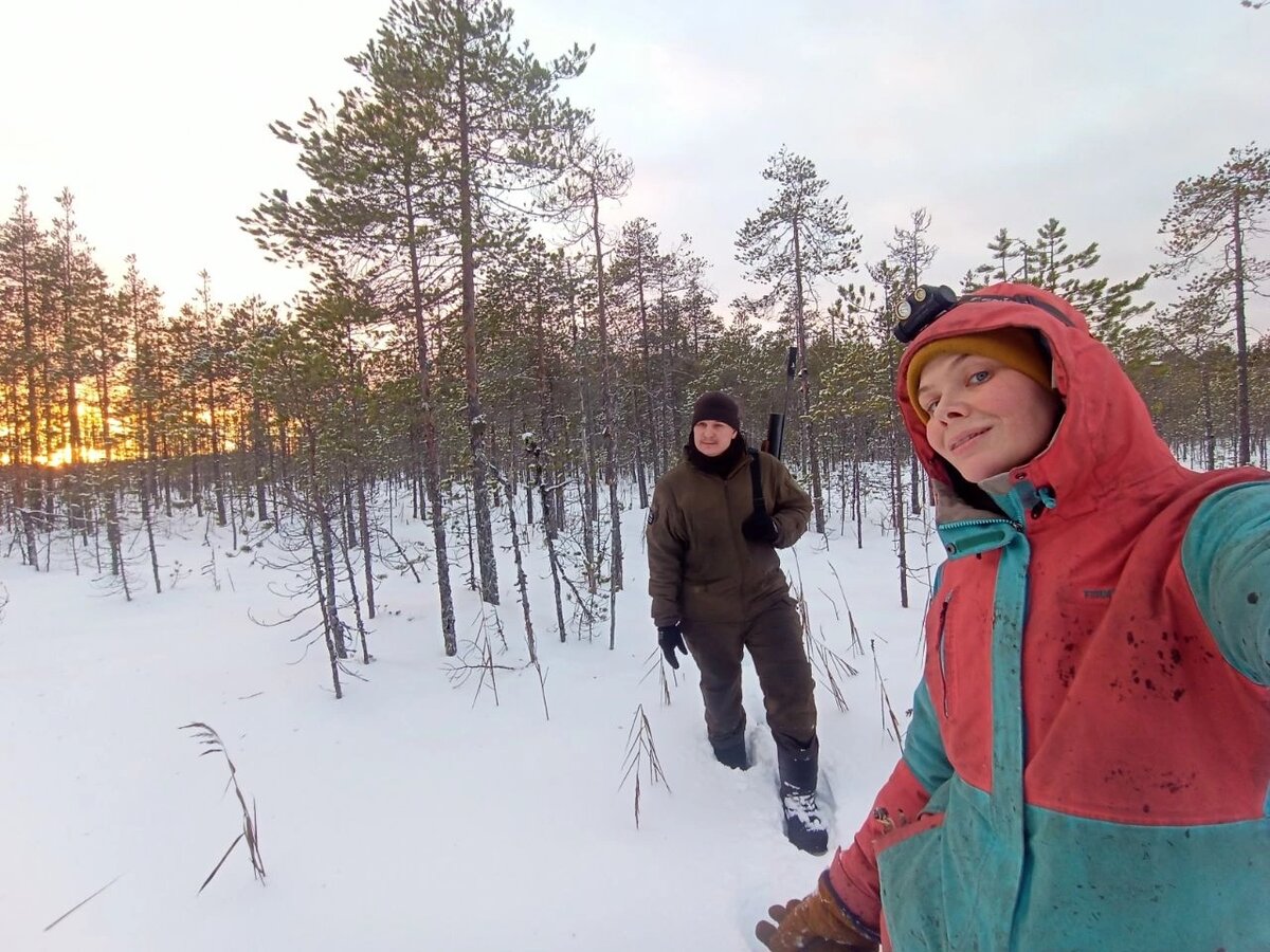 Идём по болоту.