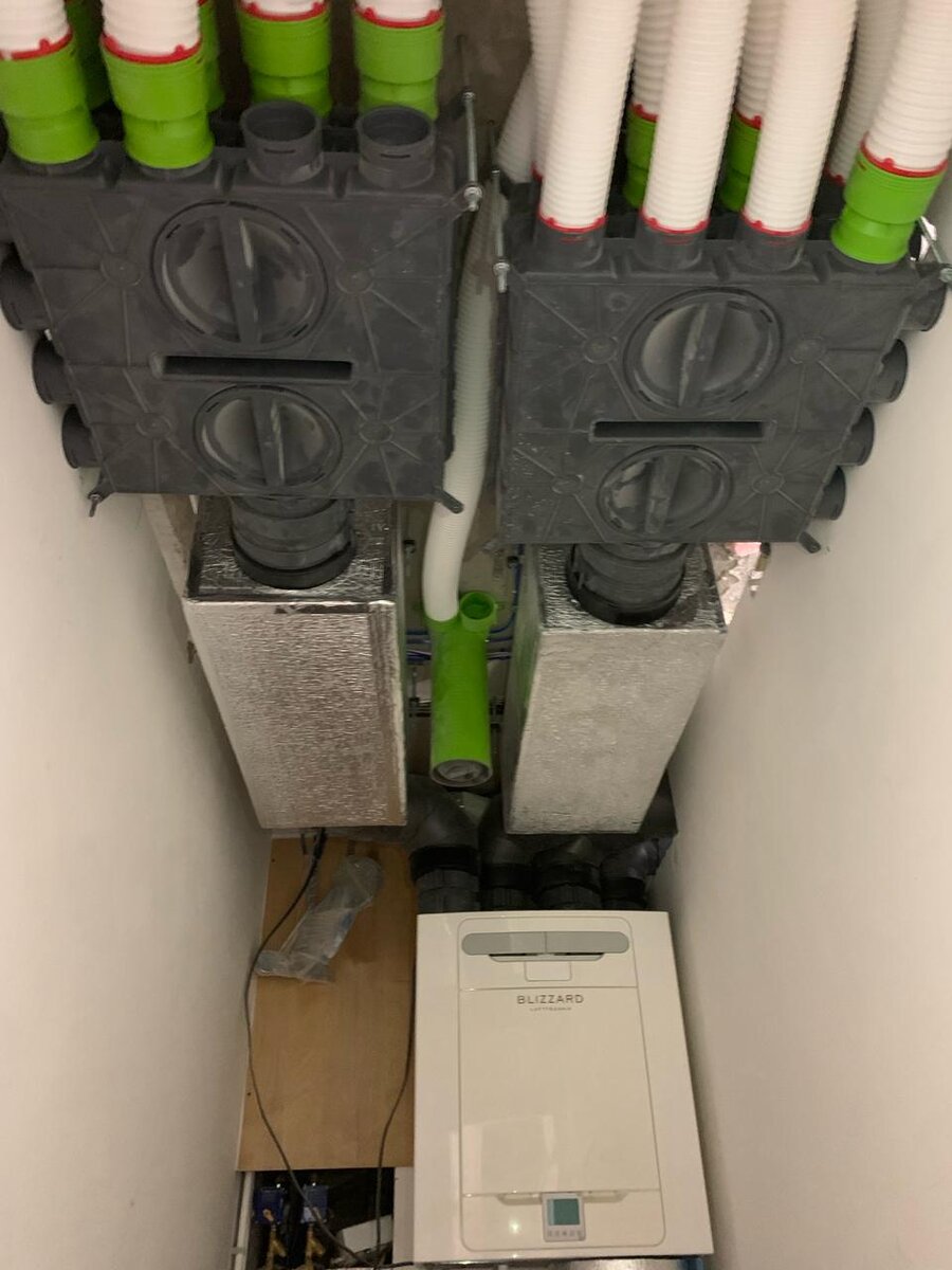 Приточно-вытяжная установка Blizzard L3 - компактная и бесшумная. Производительностью 400 м3/ч