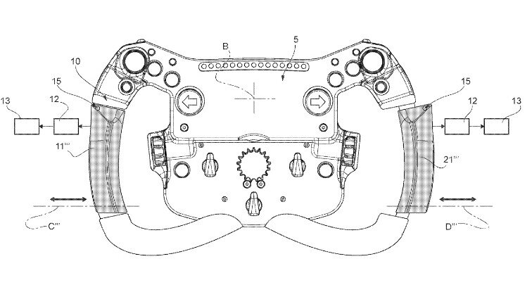Новый дизайн рулевого колеса Ferrari