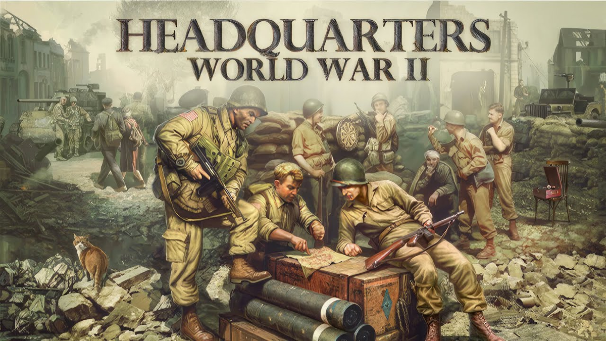 Headquarters: World War II — новая военная пошаговая стратегия
