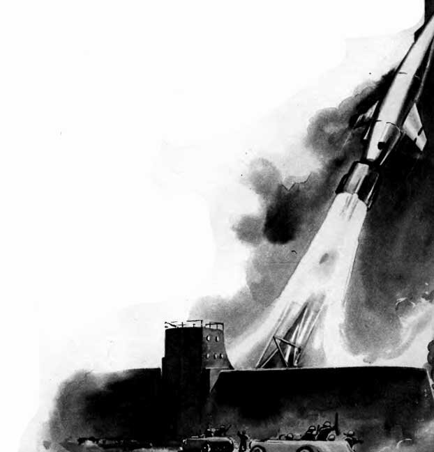 Константин Арцеулов. Иллюстрация к повести Эдмонда Гамильтона "Сокровище Громовой луны". Изображение взято из открытых источников
