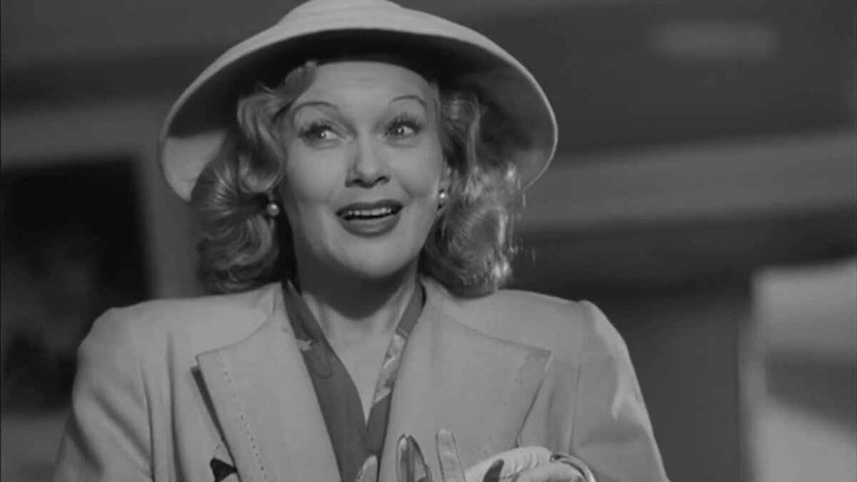 Любовь Орлова в фильме «Весна» (1947 г.) Кадр из фильма.