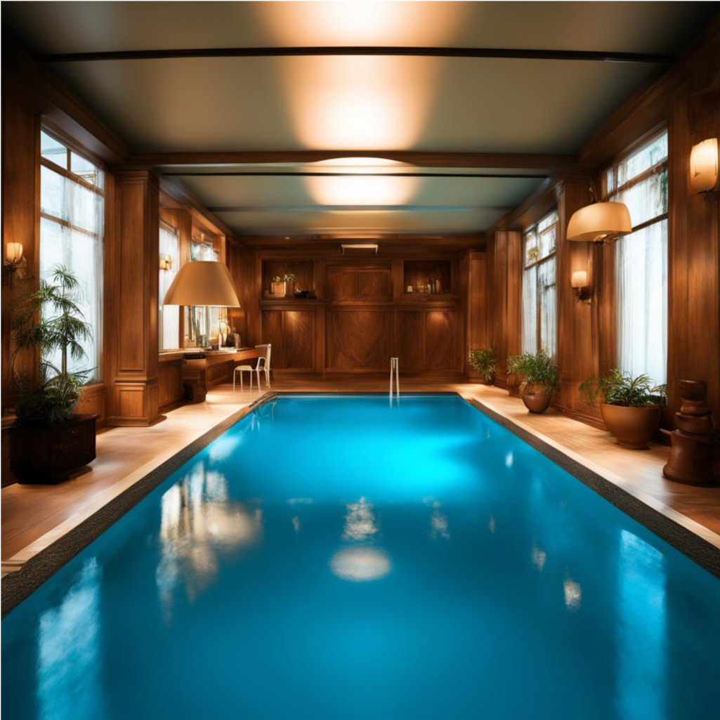 Бассейн у Авроры был небольшой...