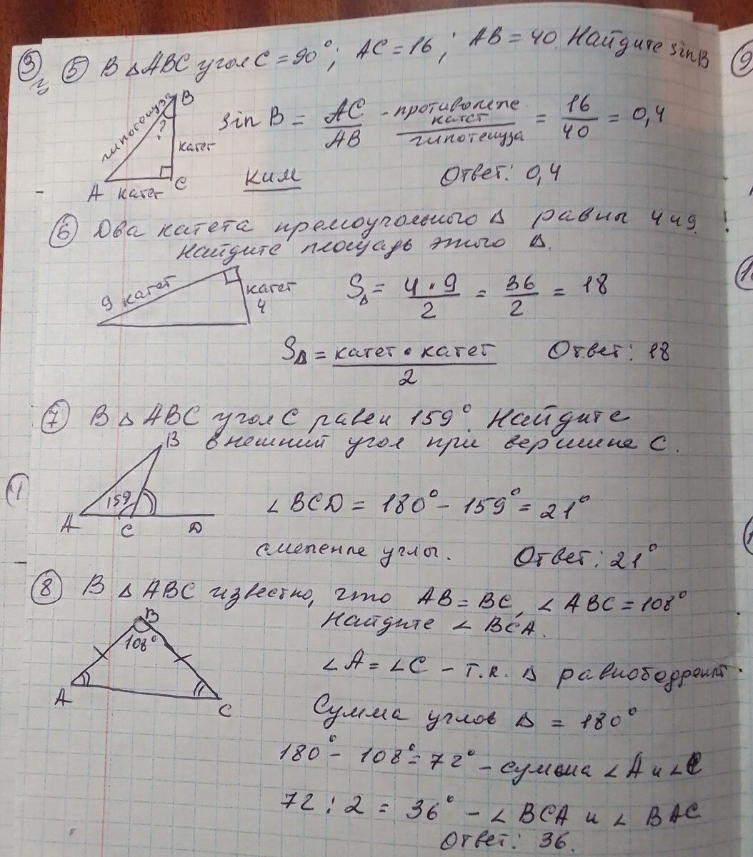 ОГЭ Математика Задания 6,7,9,10,11,15,17,18 ФИПИ | Репетитор по математике.  | Дзен