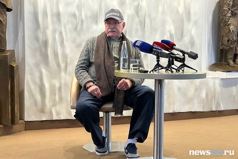 Никита Михалков на встрече с красноярскими журналистами 