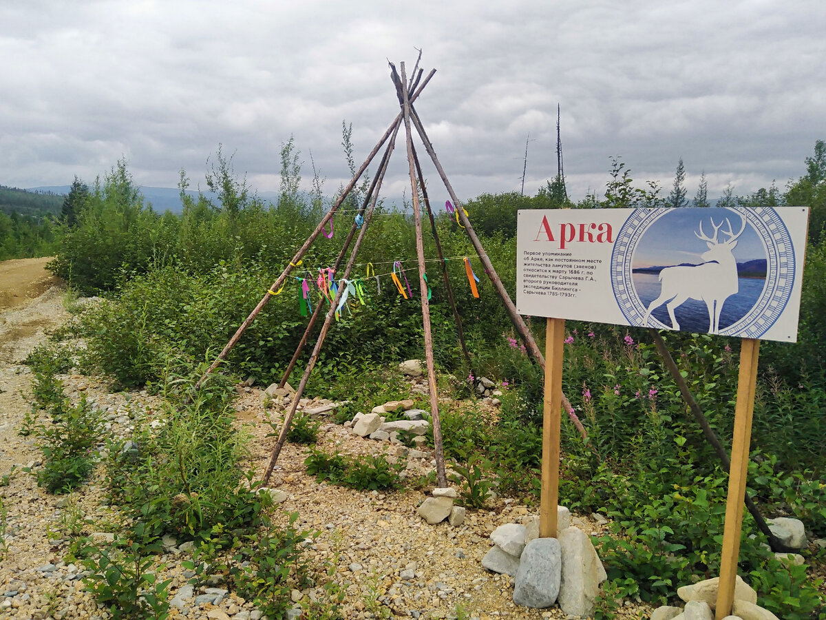 На перекрёстке дорог на Озёрное и Арку.