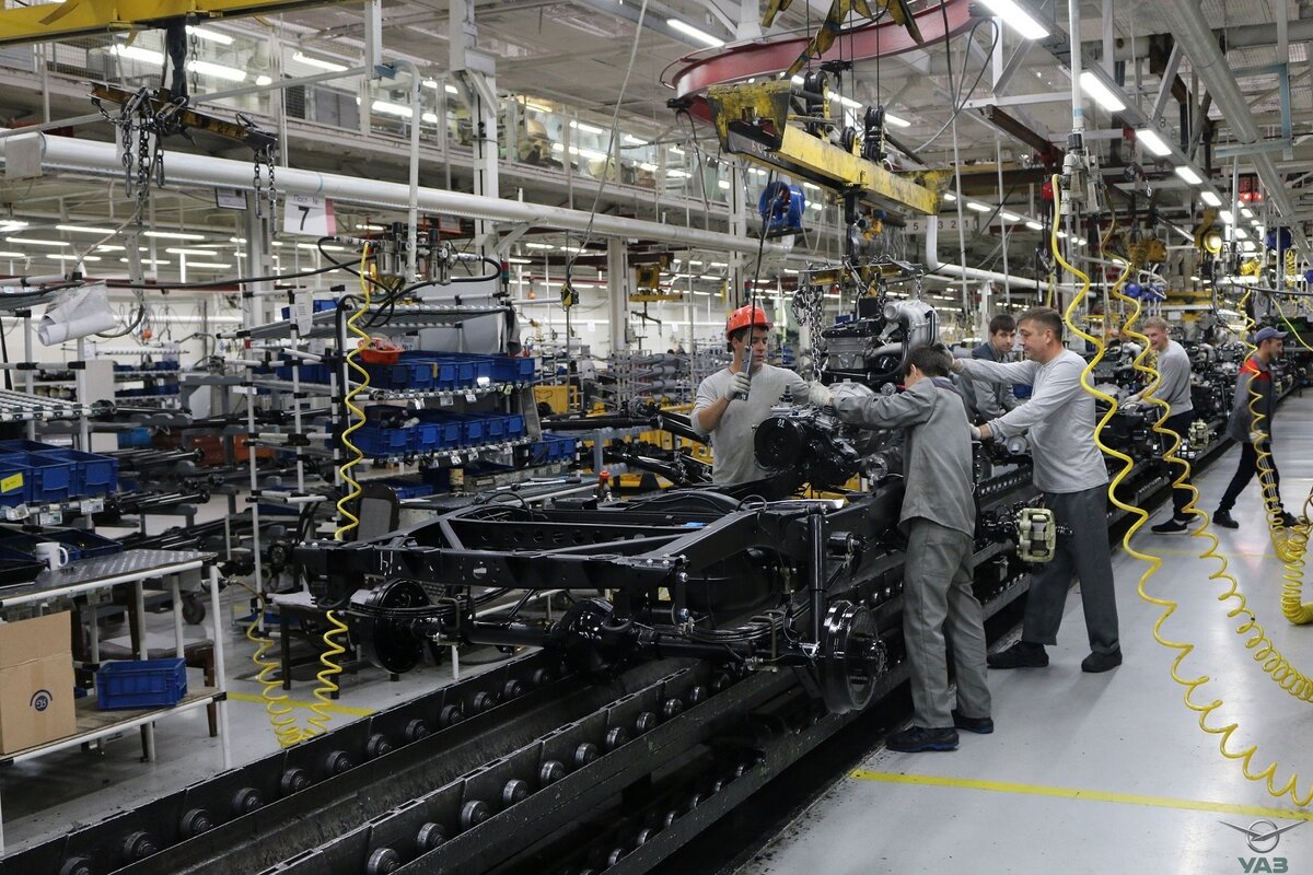 Производство автомобилей на Ульяновском автомобильном заводе (УАЗ) продолжает демонстрировать впечатляющий рост.