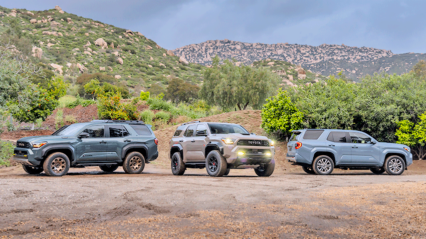 Дебютировавший рамный внедорожник Toyota 4Runner VI (N410) сохранил брутальный дизайн и отличную проходимость