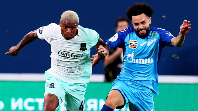    Олакунле Олусегун и Клаудиньо. Global Look Press