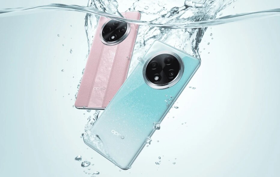 Смартфон OPPO A3 Pro имеет продвинутую защиту IP69 от воды и пыли