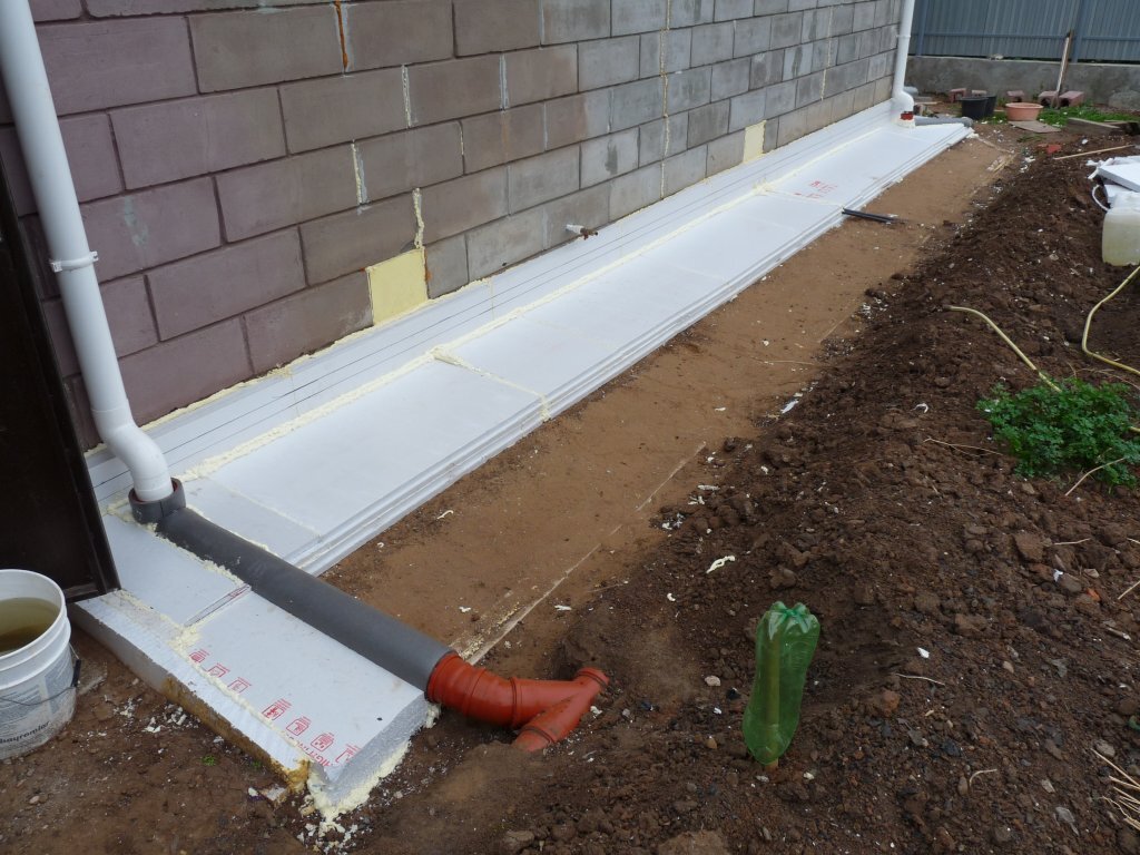 Укладка теплоизоляции