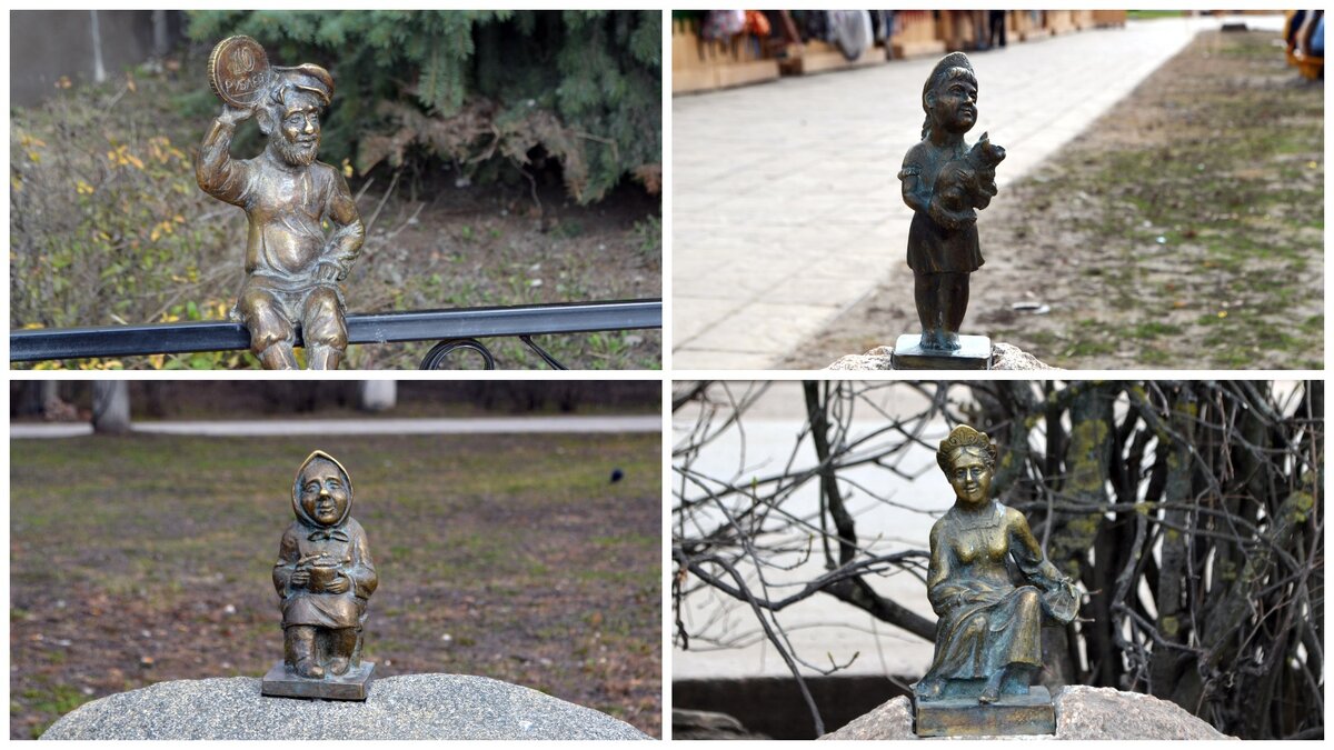 Суздальские мини-скульптуры - новая фишка города-музея.