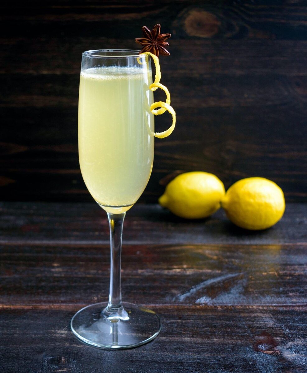 Классический французский коктейль French 75 + рецепт | Bonjour,  круассан🇫🇷 🥐 Франция | Дзен