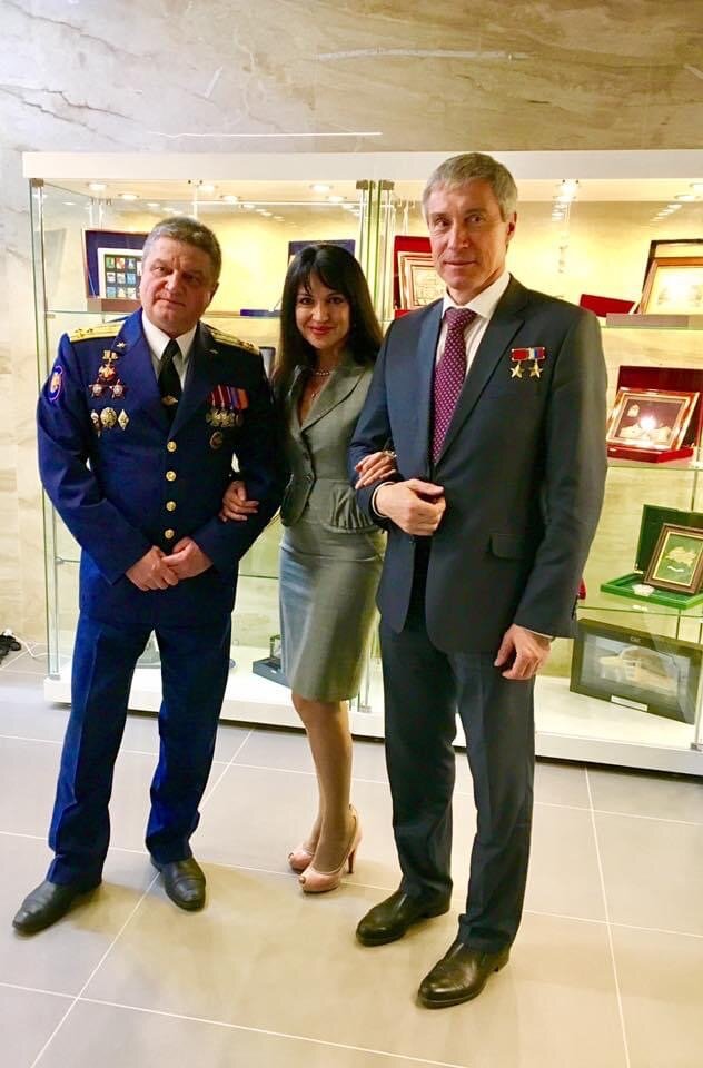 Сергей Крикалев - Герой Советского Союза и России, Насакина Лилия Николаевна. Фото автора.