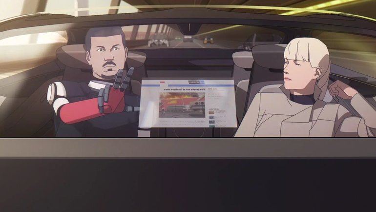    Кадр из мультфильма «Марс Экспресс»