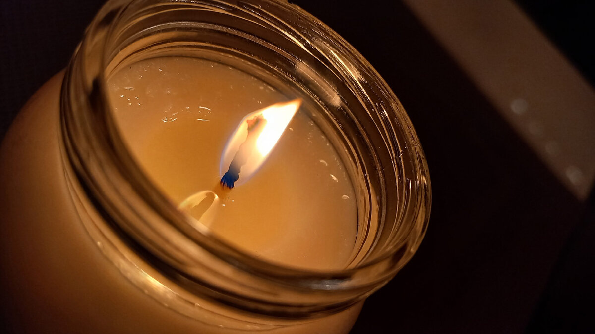 Свеча ручной работы, фото SATINn