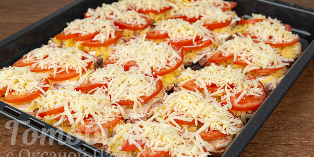 Мясо под овощной шубой! Улётный рецепт на праздник и каждый день!