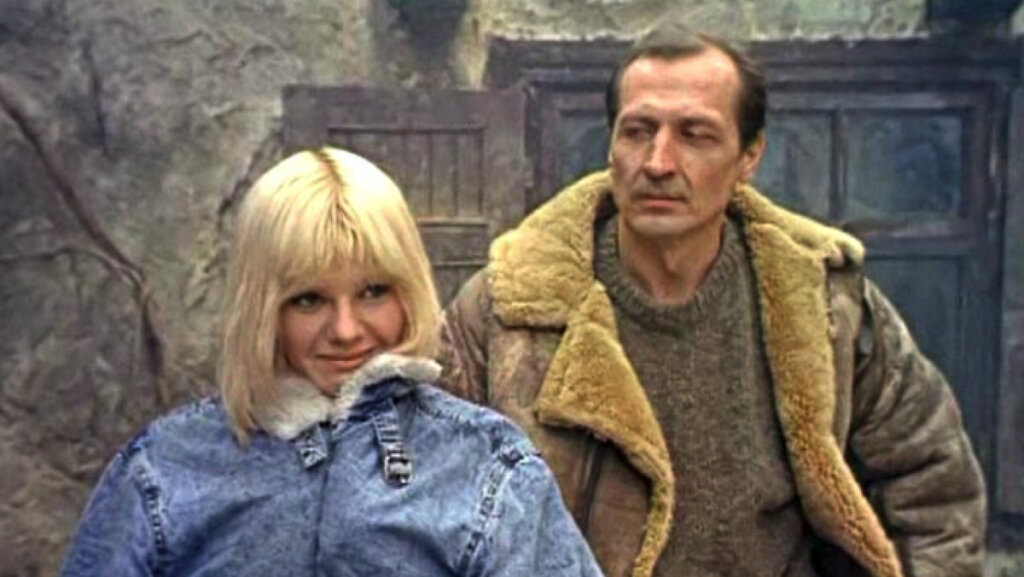 Альгис Матуленис и Александра Захарова в фильме "Заложница" (1990)