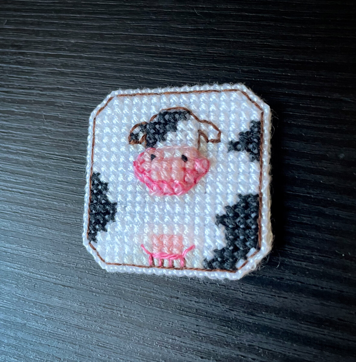 Сама коровка. Морда объемная