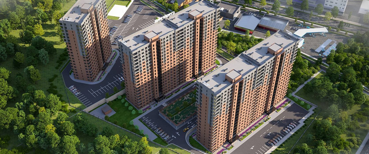 Вид с Северо-Западной стороны (сверху)