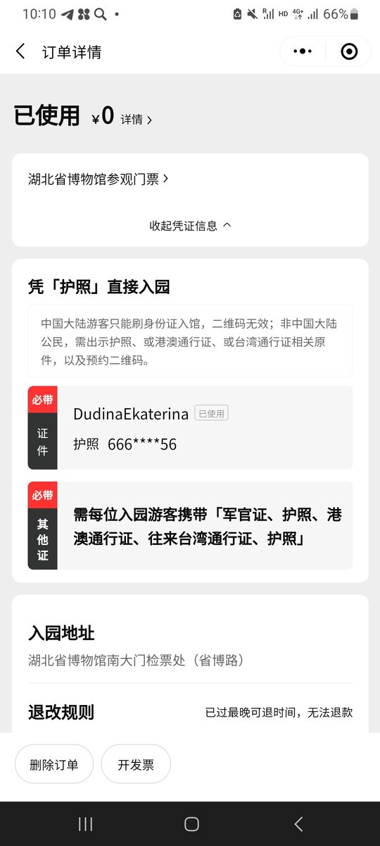 Как выглядит билет