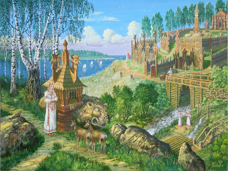 Ведическая Русь. С картины Всеволода Иванова.