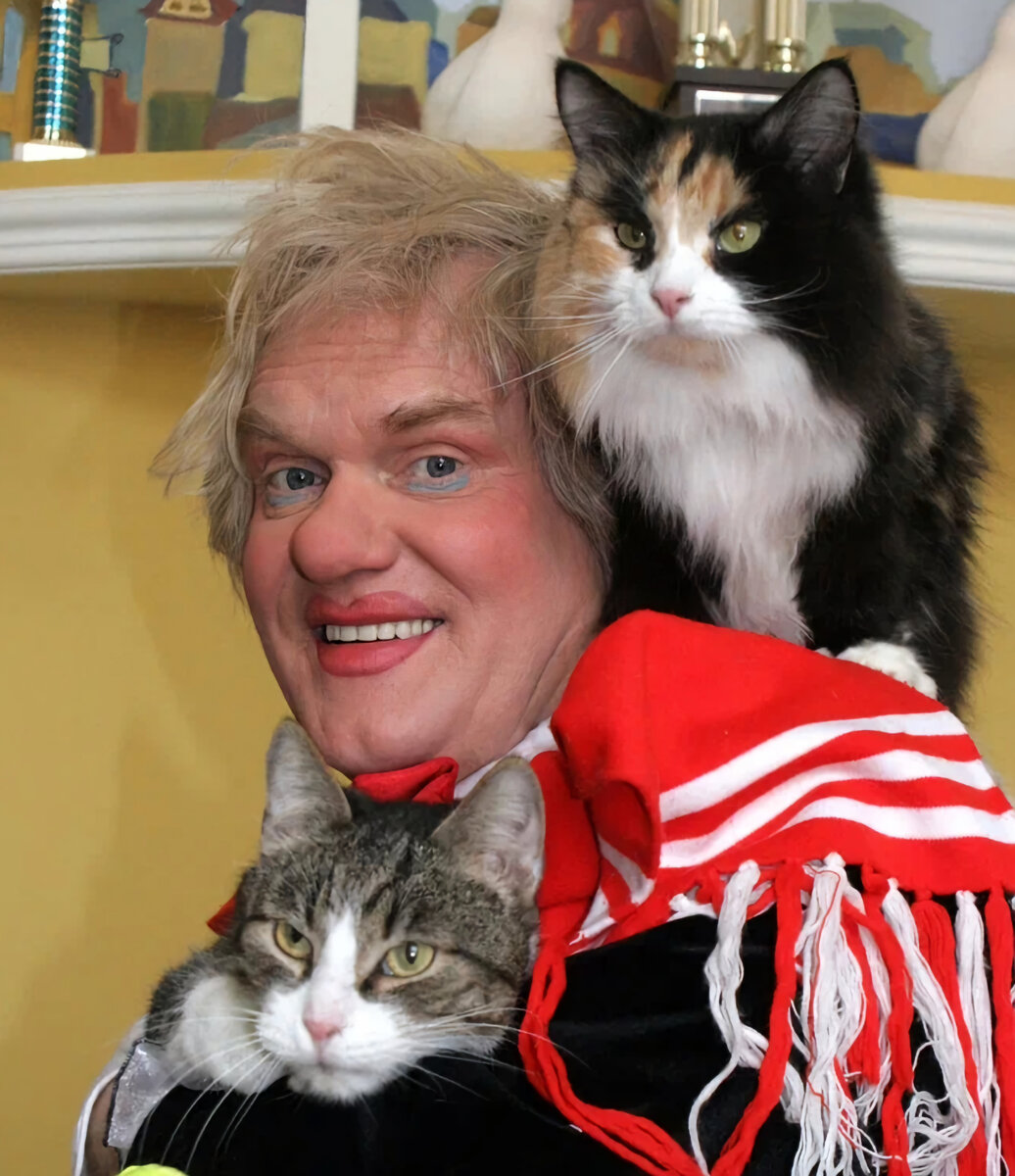 А мне кажется, что кошки лучатся и светятся от довольства! Из интернета 