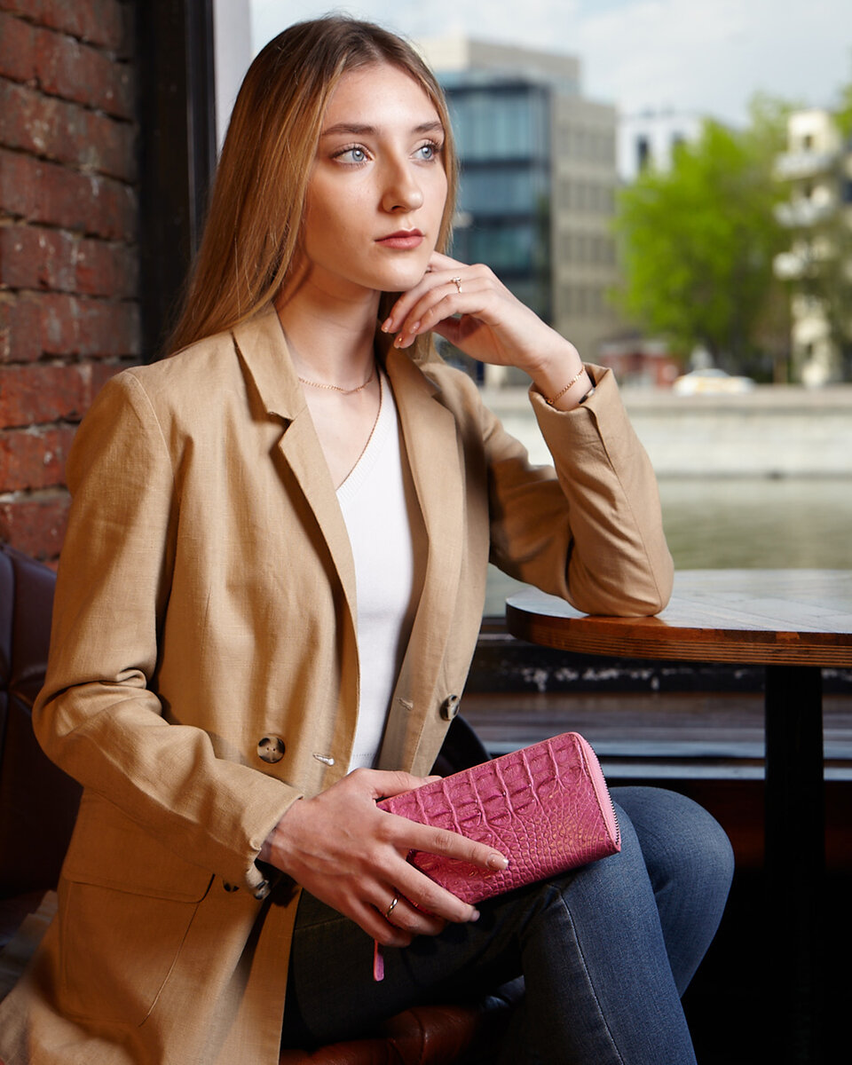 Портмоне из крокодила от Exotic Leather