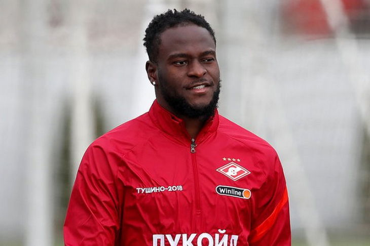 Полузащитник московского "Спартака" Виктор Мозес. Фото из интернета.