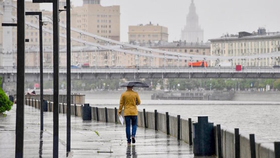    В Москве 13 апреля ожидается небольшой дождь и до +14°C Андрей Бурков