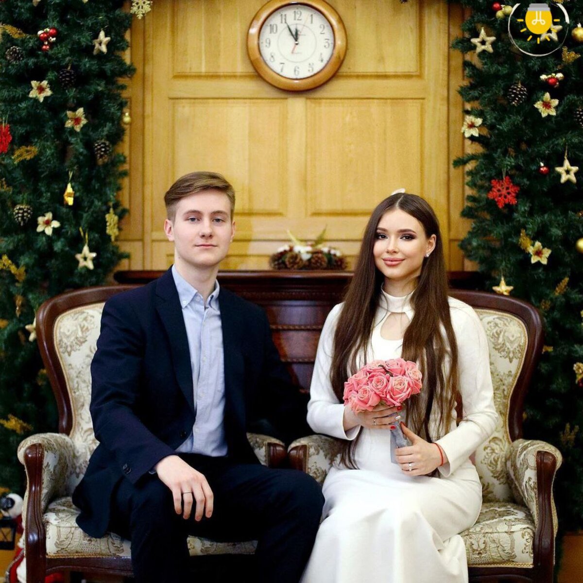 Мария Ильюхина с мужем 