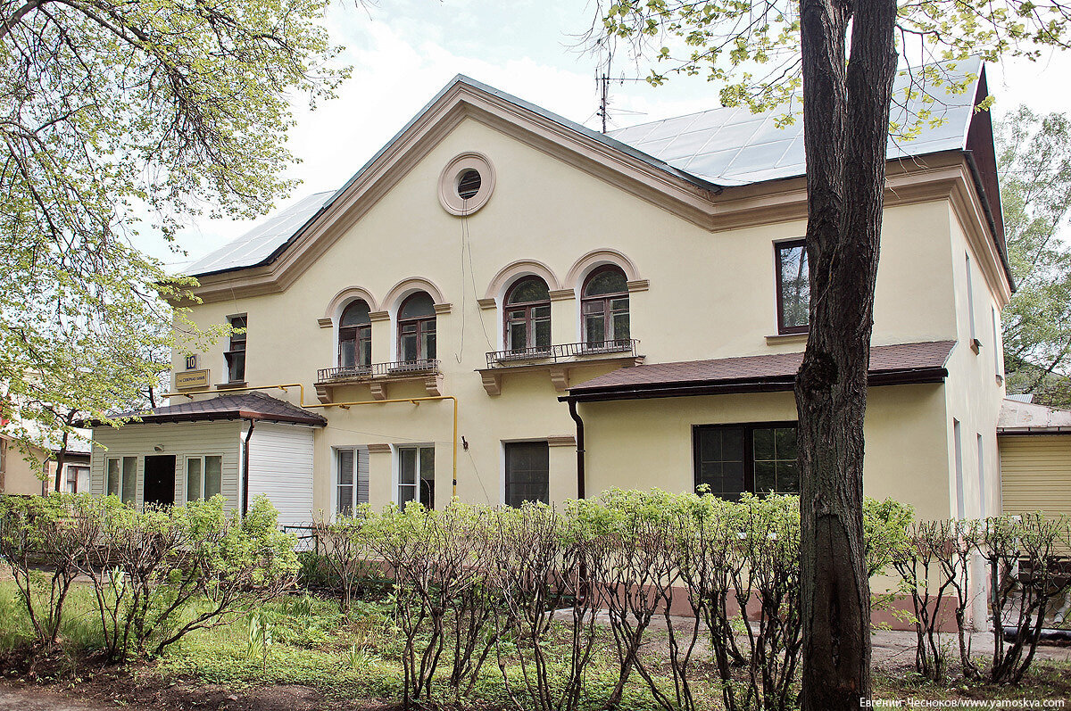 Вот такие немецкие дома в "старом Северном" 