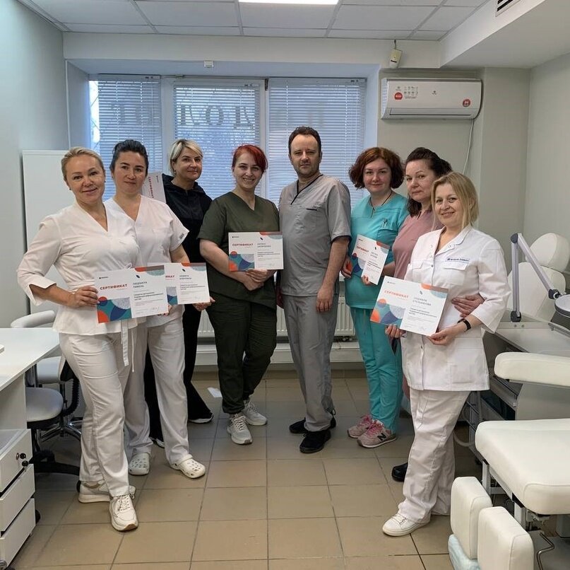 Людмила Стельмакова на стажировке в Москве.