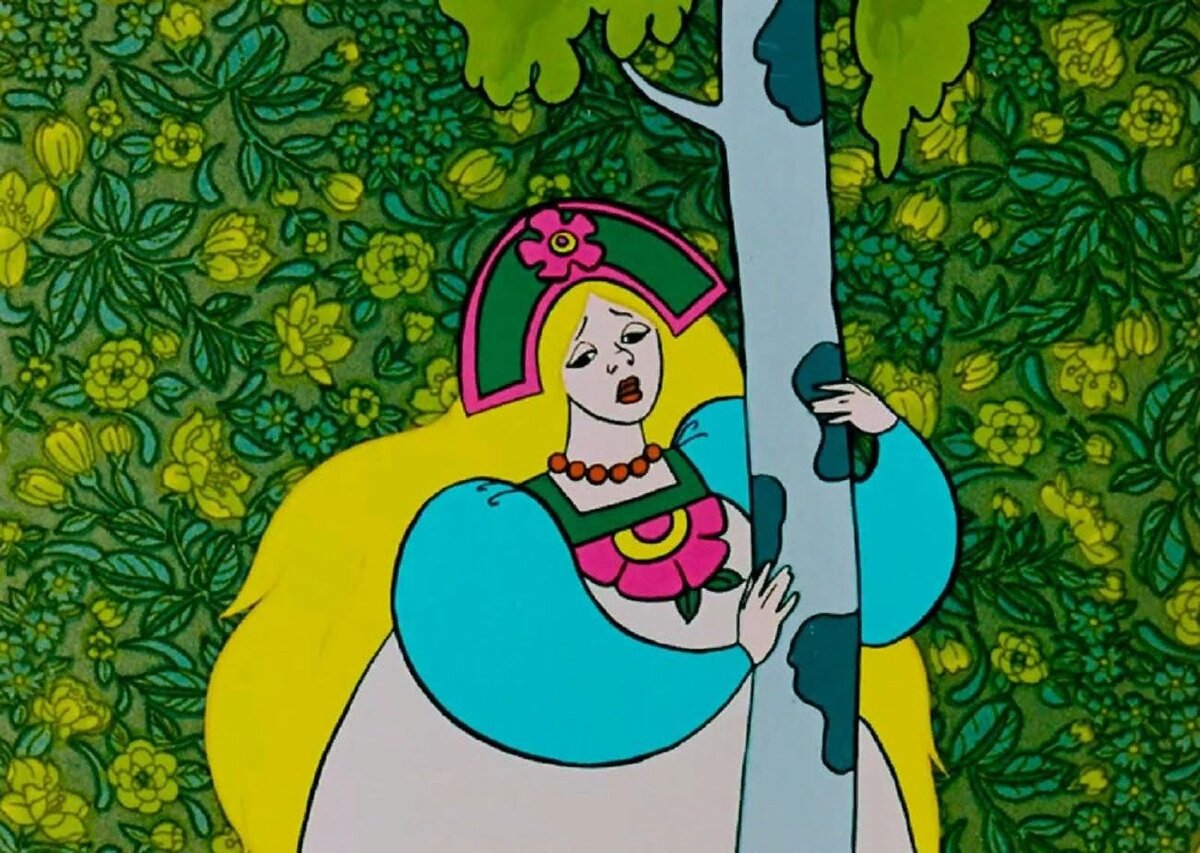 Главная героиня тоскует.