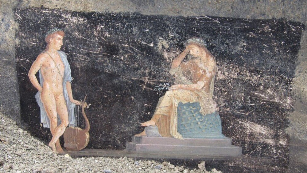    Аполлон и Кассандра.. Фото: Археологический парк «Помпеи»