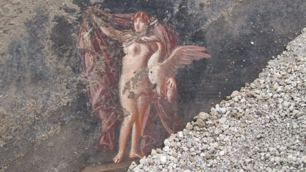    Леда и лебедь.. Фото: Археологический парк «Помпеи»