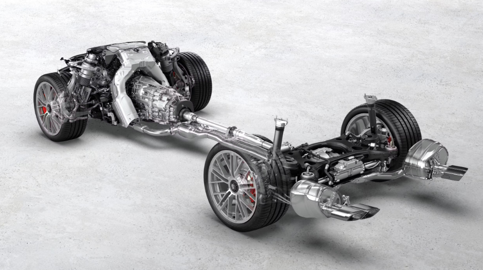 Шасси Porsche нового поколения с упреждающим управлением для превентивной адаптации к особенностям дорожного покрытия