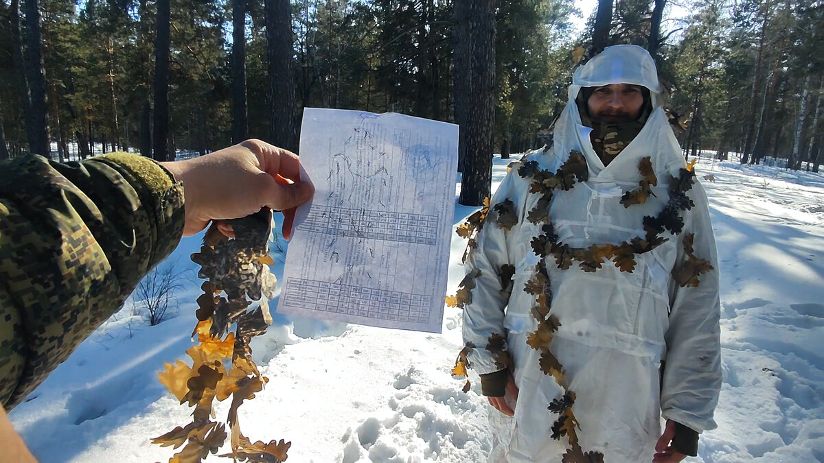 Показан вариант, как из дешёвого хлопчатобумажного м/х сделать м/х, который по маскирующим свойствам окажется лучшим, что мы снимали в этом видео. 