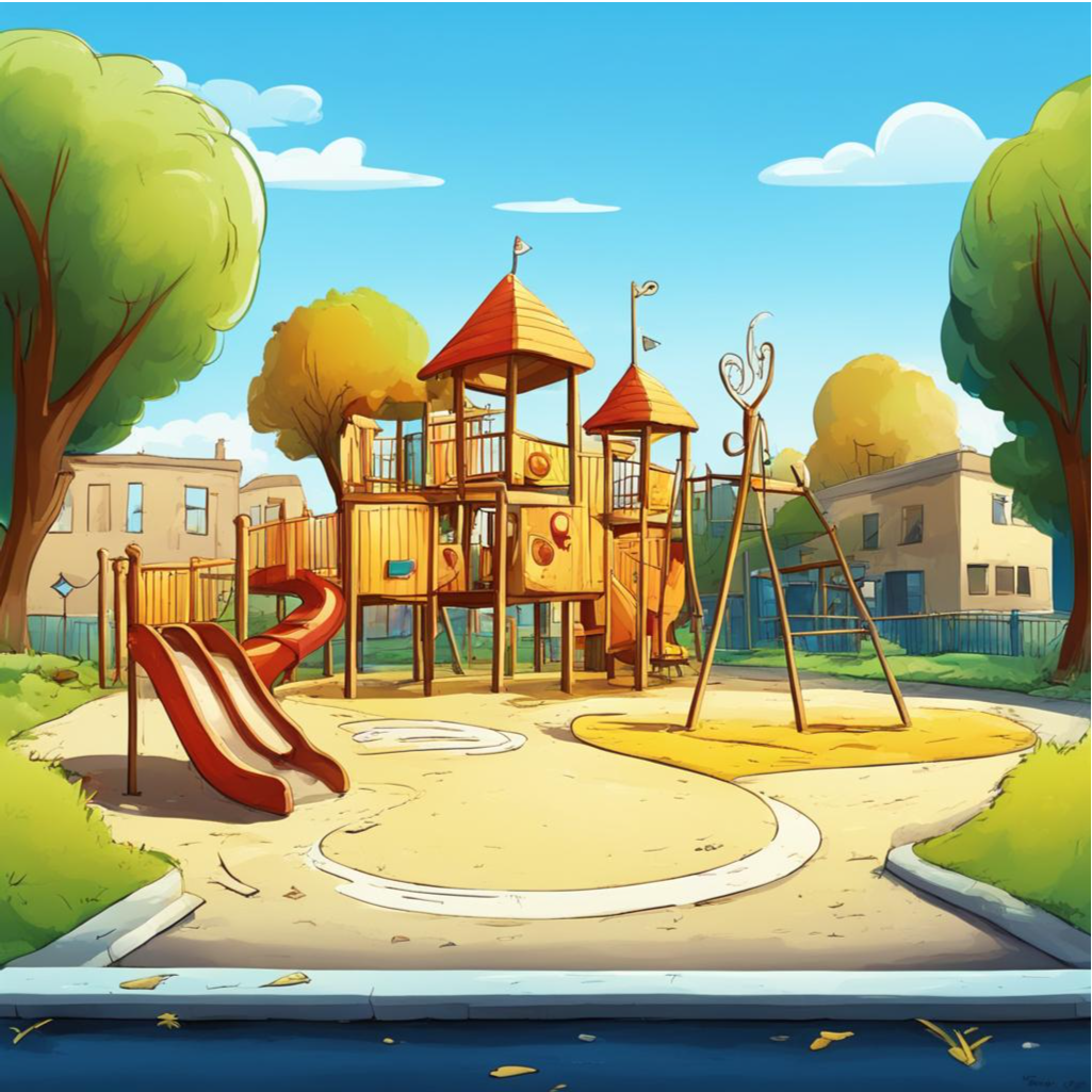 Площадка в детском саду