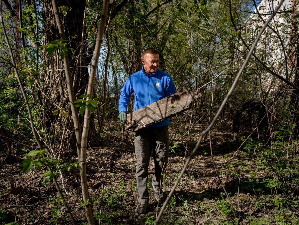    Сегодня в Курской области 14 тысяч человек вышли на субботник