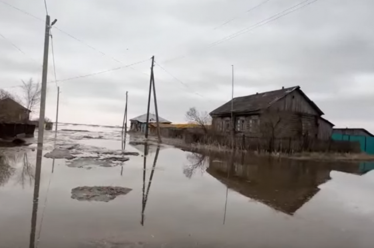    В Зауралье паводок подобрался вплотную к Кургану