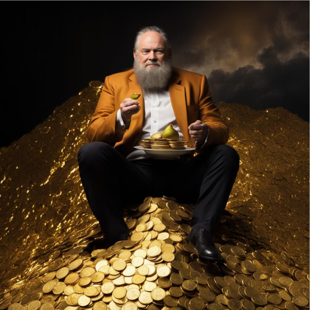 Ешьте грушу и будете богаты.