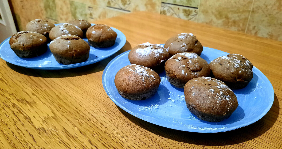 Я кексами не хвалилась😊 с корицей они, очень вкусные получились) 