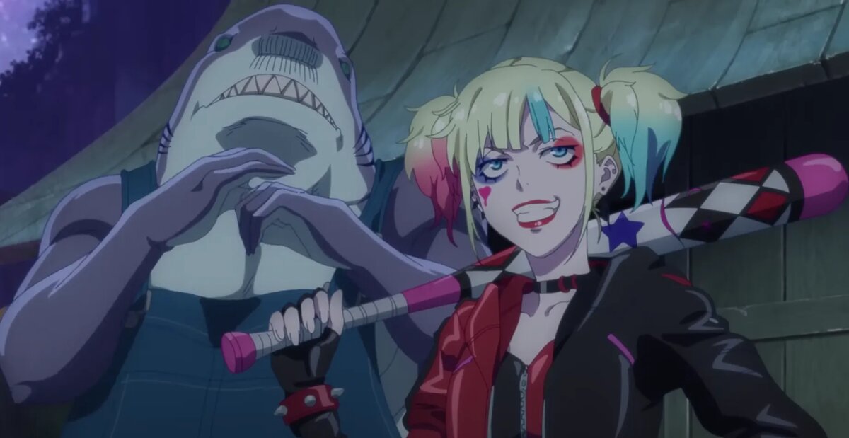 Кадр из трейлера аниме «Отряд самоубийц из другого мира»   📷