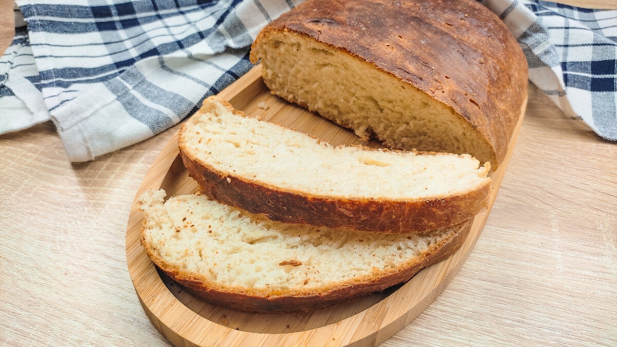 Теперь пеку ДОМАШНИЙ ХЛЕБ только так. Быстрый рецепт | Проще Вкуснее | Дзен