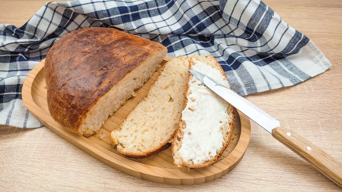 Теперь пеку ДОМАШНИЙ ХЛЕБ только так. Быстрый рецепт | Проще Вкуснее | Дзен