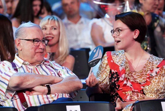    Евгений Петросян и Татьяна Брухунова