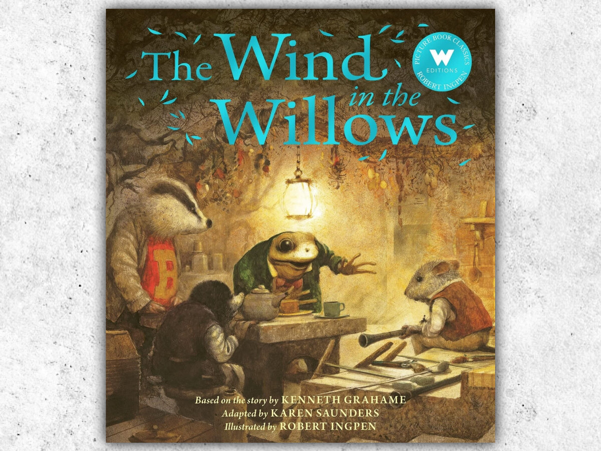 Обложка англоязычного издания с иллюстрациями Роберта Ингпена.