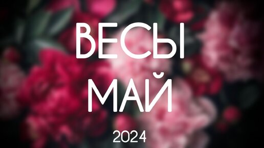 Весы ♎️ События месяца. Май 2024. Таро гороскоп