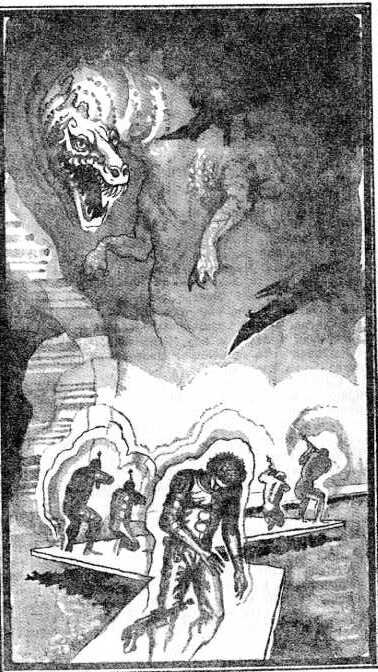 Игорь Бойко, Галина Шалито. Иллюстрация к рассказу Рэя Брэдбери "И грянул гром". Изображение взято из открытых источников